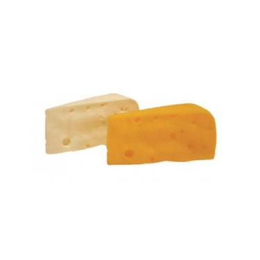 Imagem de Queijo de Borracha Brinquedo para Pet 03 Pçs - J. Pet
