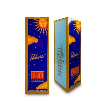 Imagem de Incenso Padmini Surya (Sol) Caixa 25 unidades 8 varetas