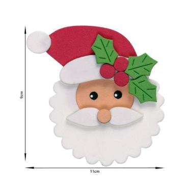 Imagem de Apliques em EVA  para árvore de natal. Enfeites em EVA decore fácil ki