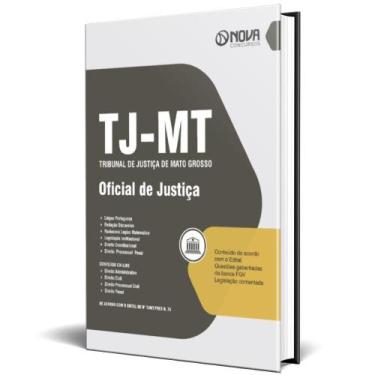 Imagem de Apostila Concurso Tj Mt 2024 - Oficial De Justiça - Nova Concursos