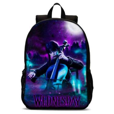 Imagem de Mochila Escolar Masculino Feminino Wandinha Volta às Aulas - UseNerd, 