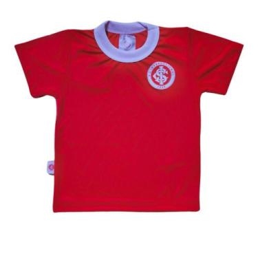 Imagem de Camiseta Infantil Internacional Vermelha Oficial - Revedor, Tam 8