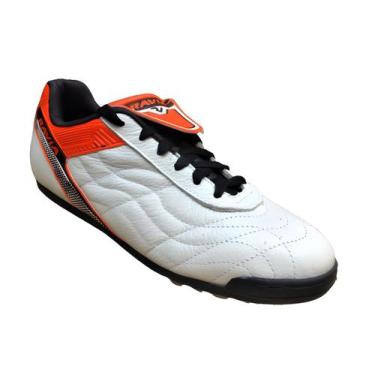 Imagem de Chuteira Society Profissional Em Couro Marca Ravia Original Futebol Gr