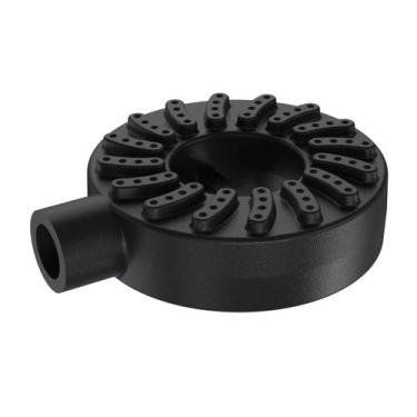 Imagem de Queimador Alta Pressão Chuveiro Fogão Industrial Ferro 11cm - Libaneza