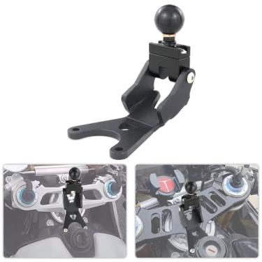 Imagem de xitomer Suporte GPS com bola RAM para motocicleta, suporte GPS adequado para Panigale V2 Panigale 959 Panigale V4 Series Panigale 1299 Series Panigale 1199 Series Suporte de telefone para navegador de
