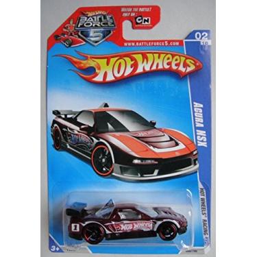 Imagem de Hot Wheels '09 Racing, RED Acura NSX 68/190 Battle Force 5 Card
