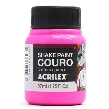 Imagem de Tinta p/ couro shake paint 37ml acrilex escolha a cor, 527 PINK