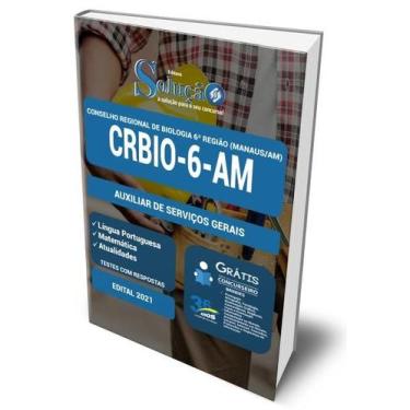 Imagem de Apostila CRBio-06-AM - Auxiliar de Serviços Gerais - Editora Solução
