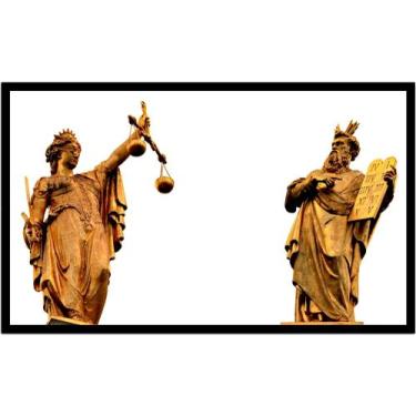 Imagem de Quadro Decorativo Direito Têmis Advogados Escritórios Quartos Salas Co