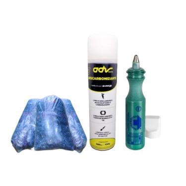 Imagem de Estopa de Mista Azul 2Kg, Marcador Industrial  & Descarbonizante Advan