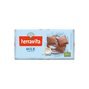 Imagem de BARRA DE CHOCOLATE TERRAVITA AO LEITE 100g