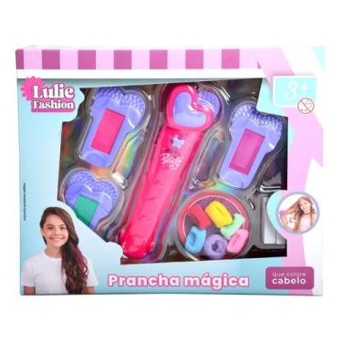 Imagem de Kit Acessórios de Beleza Prancha Mágica 13 Peças - Lulie Fashion, Roxo