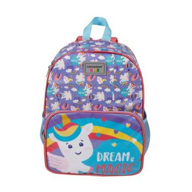 Imagem de Mochila Escolar de Costas Unicórnio - Dermiwil