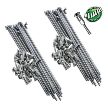 Imagem de Jogos Raio 4mm Cromado CG Titan Fan 125/150/160 - Pro Tork