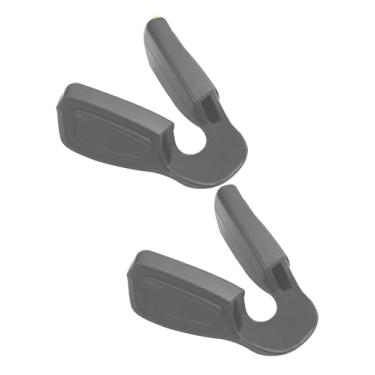 Imagem de Protetores de nariz de substituição para óculos de sol Oakley Jaw-Breaker OO9290/Jaw-Breaker OO9270 - Cinza + Cinza