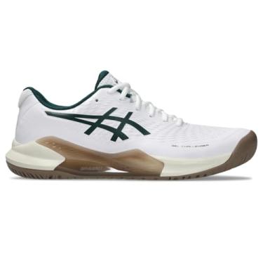 Imagem de ASICS Tênis masculino Gel-Challenger 14, Branco/verde saxão, 42