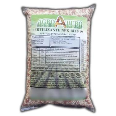 Imagem de Fertilizante Npk 18 10 19 1kg Para Coqueiros E Frutiferas - AGROADUBO