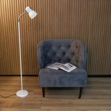 Imagem de Luminaria De Chao Abajur Flexivel Para Leitura Canto De Sala Lateral D