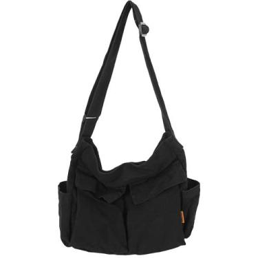 Imagem de Bolsa Messenger Yaucher Canvas Large Hobo Crossbody Feminina Masculina