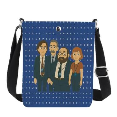 Imagem de JNIAP Bolsa tiracolo Lumon Industries Macrodata Refinement Gift The Work Is Mysterious And Important Shoulder Bag, Número Pessoas Cb, Ajuste