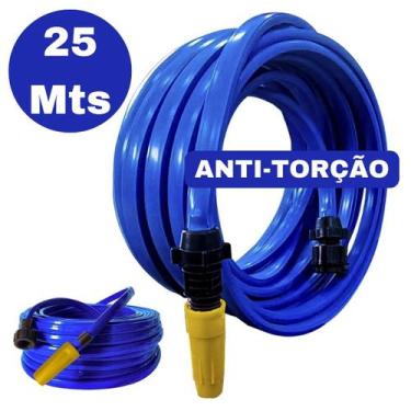 Imagem de Mangueira De Jardim CHATA ANTI TORÇÃO Para Quintal Casa Resistente Ref