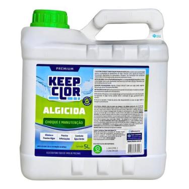 Imagem de Algicida De Choque E Manutenção Para Piscinas Keep Clor 5 L - KEEPCLOR