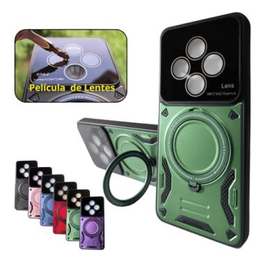 Imagem de Capa anti-impacto Lens para XIAOMI: : Resistência e Versatilidade (Verde, POCO C75 / REDMI 14C)