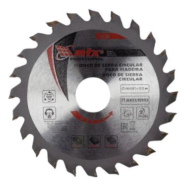 Imagem de MTX Disco Circular Widea 110 mm × 22,23 mm × 40 Dentes – Corte Longitudinal e Transversal em Madeira