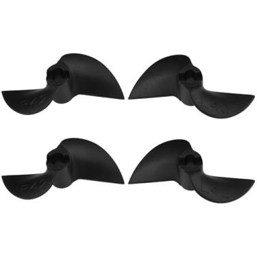 Imagem de SING F LTD 2 pares de 4,8 x 42 mm, barcos com controle remoto, duas hélices de pás adequadas para eixos de 4 mm