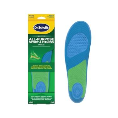 Imagem de Dr. Scholls Palmilha de gel de massagem masculina esportiva (tamanho 8-13)