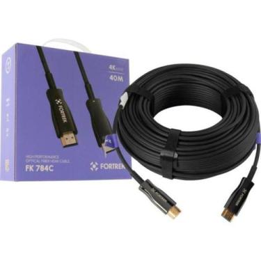 Imagem de Cabo HDMI Fibra Óptica 4k FK 784C 40m Fortrek - DATALINK