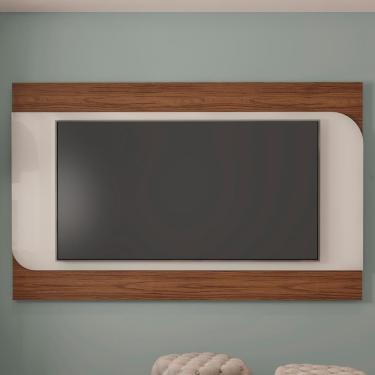 Imagem de Painel TV 86 Polegadas 220cm Suspenso Reno Cedro Off White A09 - Mpozenato