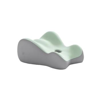 Imagem de Xiamenzcx Travesseiro ergonômico de leitura e descanso de cama com braços – Almofada de cunha multiuso para costas, cabeça, pescoço, refluxo ácido, alimentação, gravidez, descanso na cama (verde)