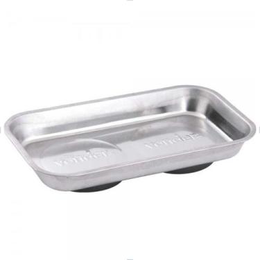 Imagem de Bandeja Magnética Aço Retangular 140mm X 240mm Vonder