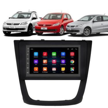 Imagem de Kit Multimidia Android 7" Gol Saveiro Voyage G5 08 09 11 12 GPS - E-Dr