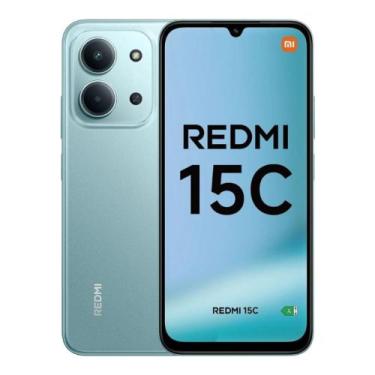 Imagem de Smartphone 15C 256GB 8GB RAM Dual SIM Tela 6.74" 50MP - Mint Green - V