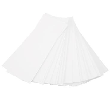 Imagem de Generic Cardstock Em Branco, Absorção de Tinta Uniforme DIY Simples Papel de Cartolina Multiuso 100pcs para Cartões Postais para Scrapbooks (16x6cm / 6.3x2.4in, 315gsm, branco, bolsas)