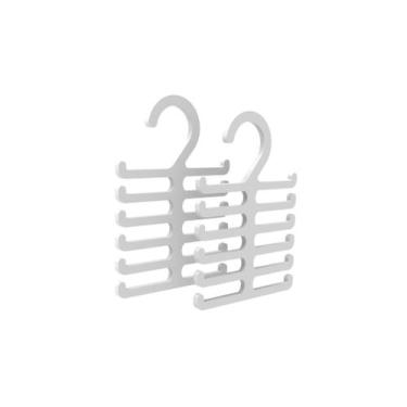 Imagem de Kit 2 Cabide Porta Gravata Cinto Organizador Pendurar - PEKO, 3D-095 2