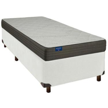 Imagem de Conjunto Cama Box Solteiro + Colchão Orthotech Inducol