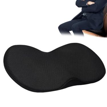 Imagem de Almofada de Assento de Carro-Infusão de Espuma de Memória-Suporte Lombar para Alívio da Dor nas Costas e Cóccix, Antiderrapante, para Cadeira de Escritório, Caminhão, Long Drive