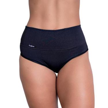 Imagem de Calcinha Cinta Pala Dupla Cintura Alta Compressão Pós Parto Prende Bar
