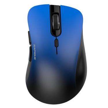 Imagem de Mouse sem fio Bluetooth RAPIQUE R-09 Dual Bluetooth e USB