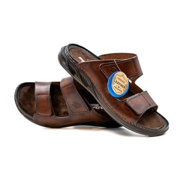 Imagem de Chinelo Masculino Pegada 134101 - 39 - Marrom Chocolate