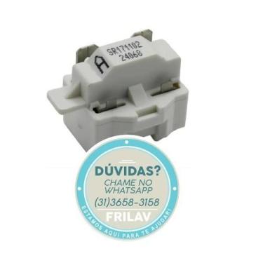Imagem de Relé PTC de 2 Terminais para Geladeira Electrolux 127V - Código SR1711