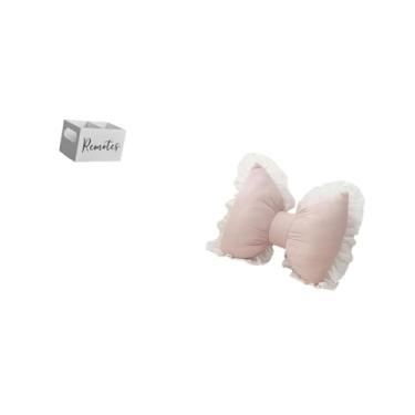 Imagem de Fenteer Organizador de Controle Remoto de Madeira Retrô E Almofada de Sofá com Laço Fofo para Escritório em Casa Moderno, Mesa de Cabeceira, Sofá, Sala de Est