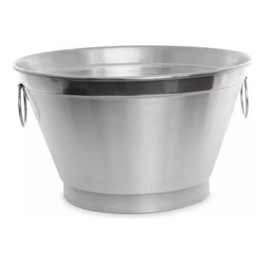 Imagem de Balde De Alumínio 9 Litros Gelo E Cerveja Festas Combo