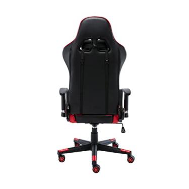 Imagem de Cadeira Gamer One Shot Preto e Vermelho Fratini