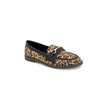 Imagem de Kenneth Cole REACTION Mocassim Cadila feminino, Leopardo micro, 35
