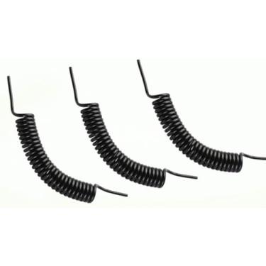 Imagem de Kit 3 Mangueira Espiral Para Ar Compr. Compressor 8mm 3,5mts Preta