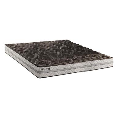 Imagem de Colchão King Espuma D33 Pasquale Plus Euro Pillow Black (193x203x20) - Paropas